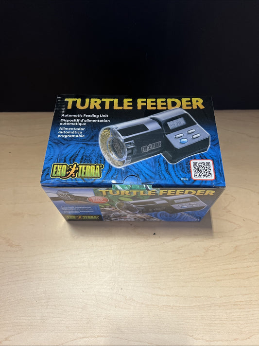 Exo Terra Turtle Feeder Automatic Feeding Unit New