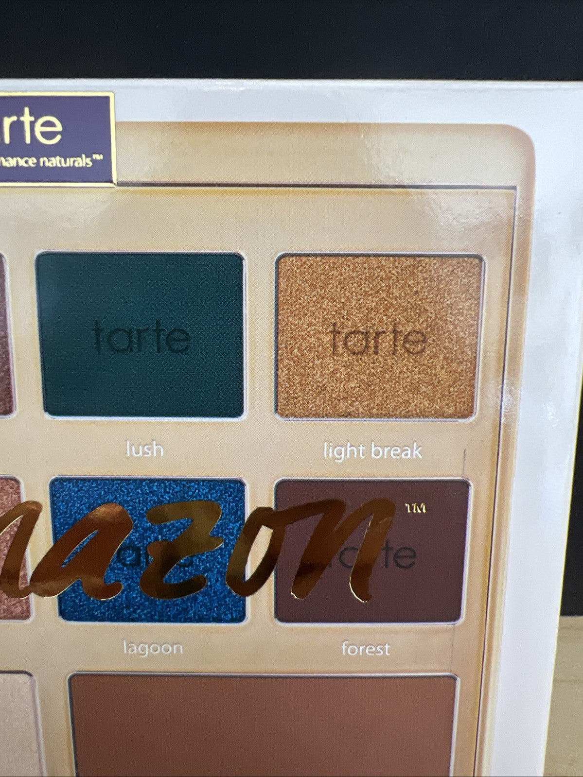 Tarte Glamazon Amazonian Clay Eyeshadow Palette, 10 Shades, With Brush