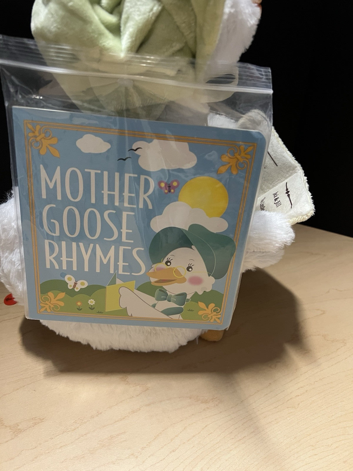 Cuddle Barn Mother Goose Animated Stuffed Animal Reads Nursery Rhymes, 14”+story