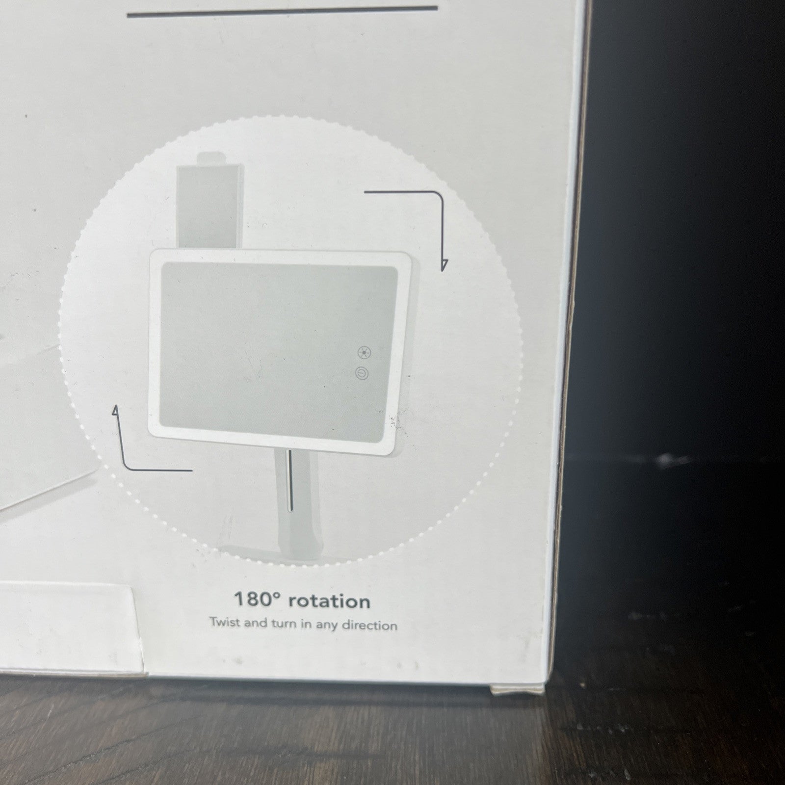 Fancii Gala2 Rechargeable Vanity Mirror White