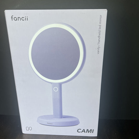 Fancii Cami Vanity / Handheld LED Mirror (New Sealed) Purple