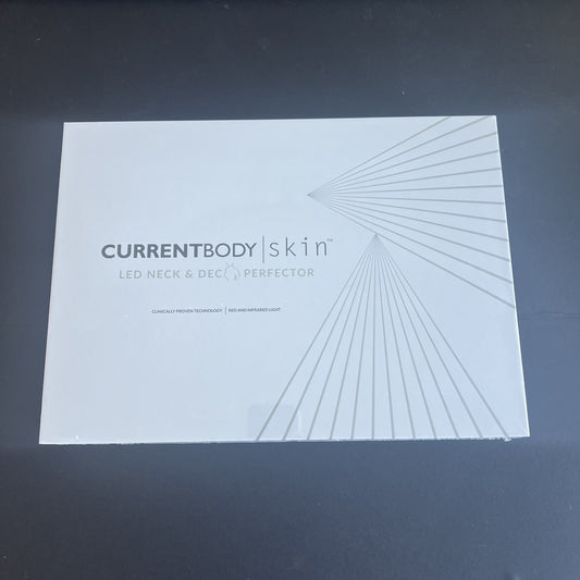 CurrentBody Skin LED Neck and Dec Perfector Anti-Aging LED Mask New Sealed