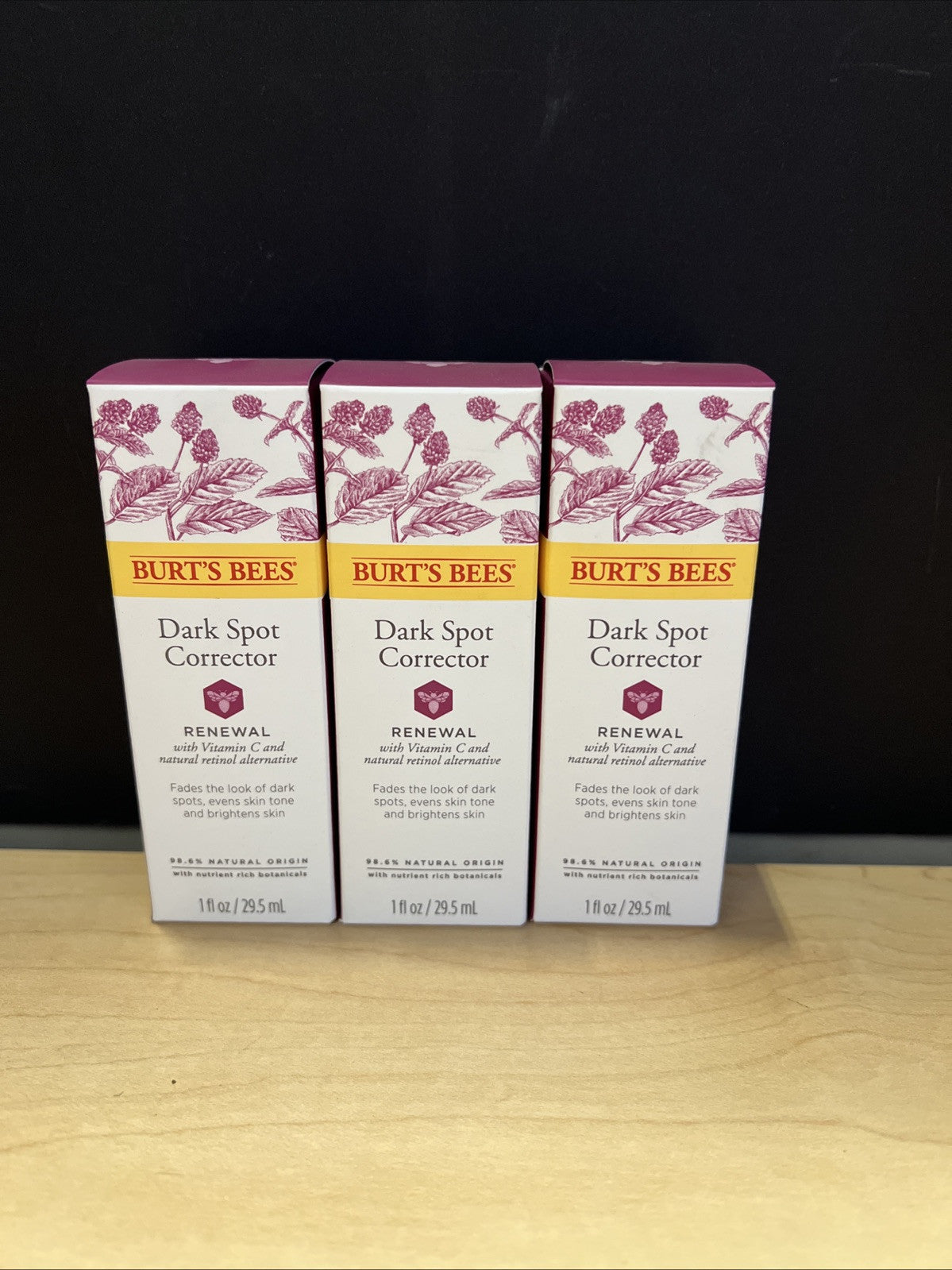 3 Pack: Burt's Bees Renewal Dark Spot Corrector 1 oz. ea.