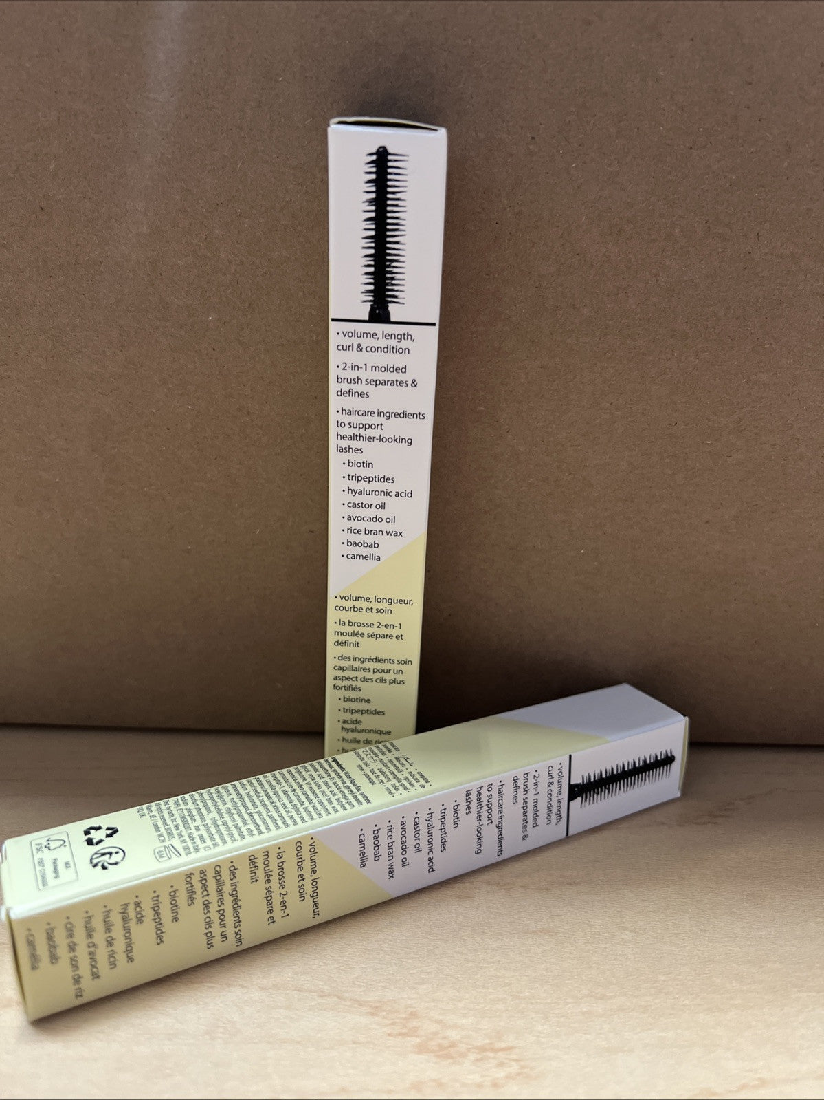 2pk Tarte Sugar Rush Lash Treat Volumizing Mascara BLACK 0.3 oz. /9ml New In Box