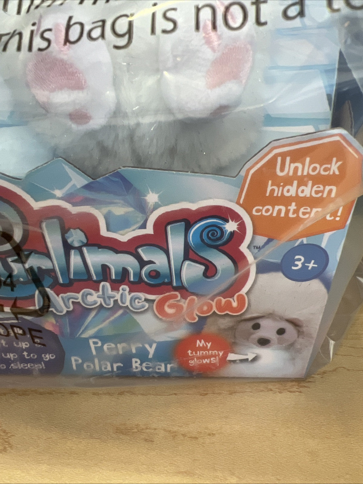 Curlimals Artic Glow Interactive, Animated, Talking, Giggling Toy Perry Polar