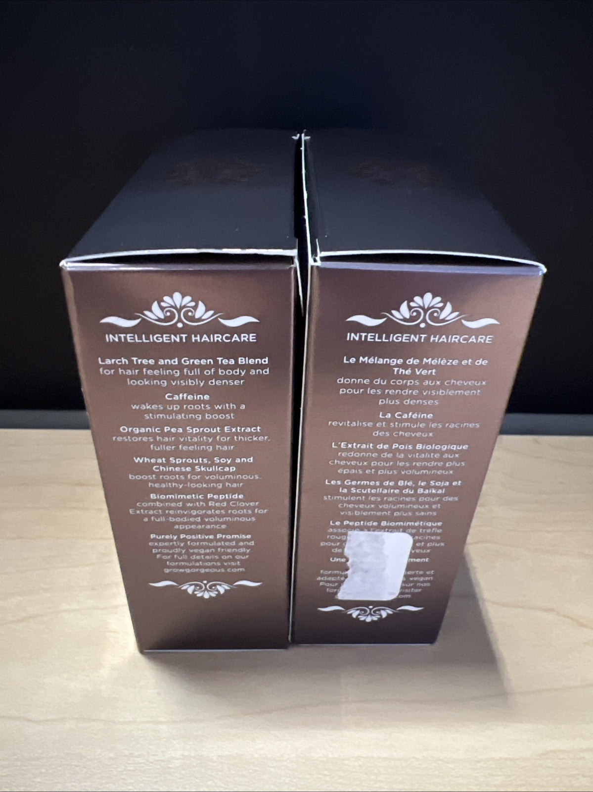 2pk Grow Gorgeous Hair Density Serum Intense 2oz/60ml New In Box