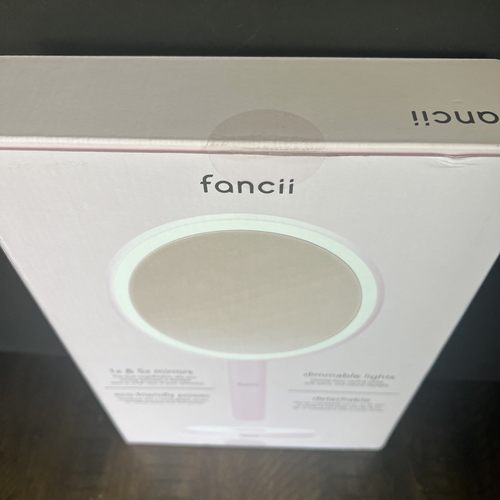 Fancii Cami Vanity / Handheld LED Mirror (New Sealed) Pink