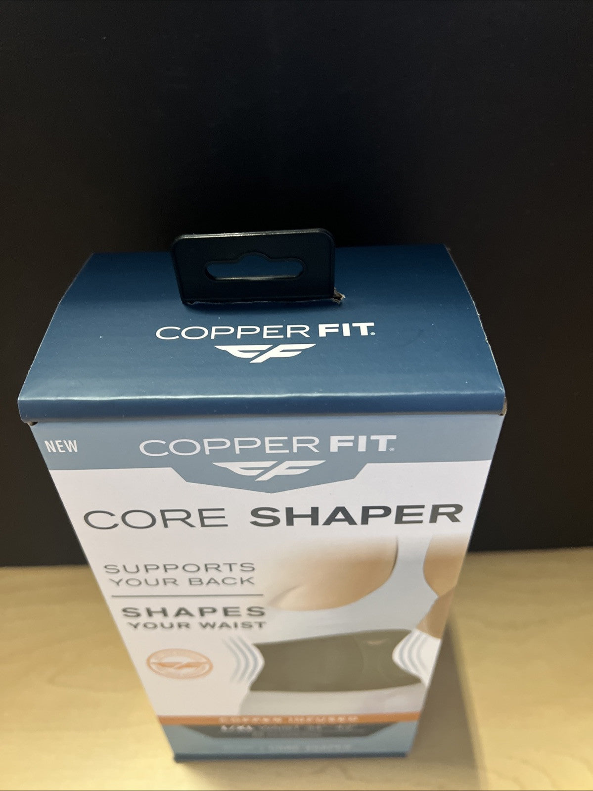 Copper Fit Core Shaper Back Support Size L/XL 34”to 42" Charcoal 5422