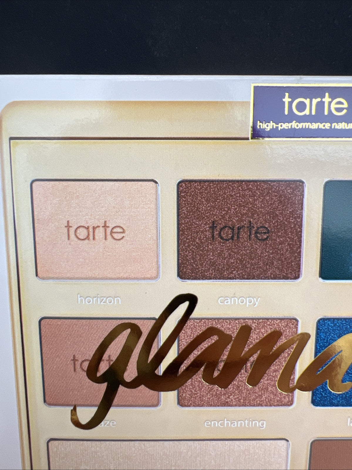Tarte Glamazon Amazonian Clay Eyeshadow Palette, 10 Shades, With Brush